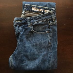 NY & Co low rise curvy skinny jeans